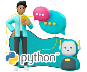 Умный чат-бот на Python - Школа программирования для детей, компьютерные курсы для школьников, начинающих и подростков - KIBERone г. Мозырь